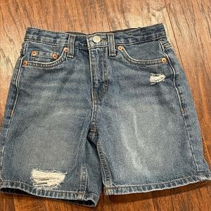 Levi’s boyfriend shorts, girls 12